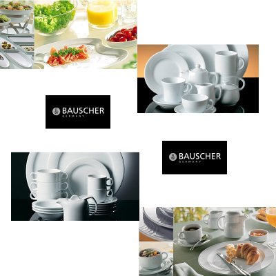 Bauscher Porcelain Dinnerware Made in Germany