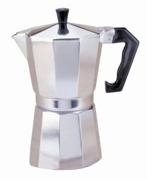 Epoco Emporio 6 cup Aluminum Stove Top Espresso Maker
