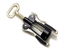 Pedrini 8'' Soft finish double lever corkscrew